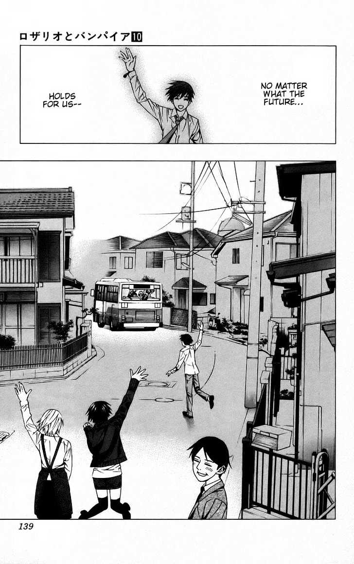 Rosario + Vampire Chapter 39 page 44 - Chapter 39 : Promise Of A Reunion