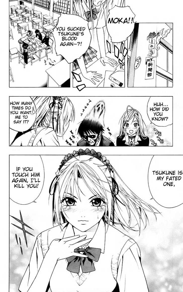 Rosario + Vampire Chapter 40 page 10 - Chapter 40 : Premonition of Happiness
