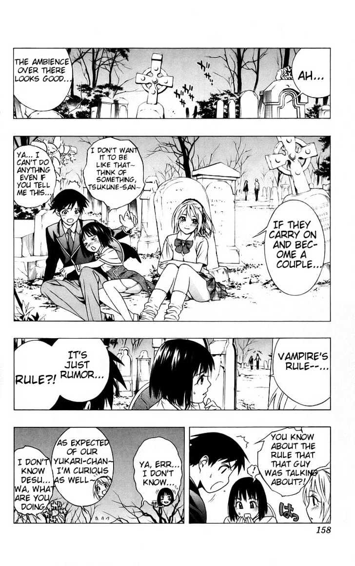 Rosario + Vampire Chapter 40 page 18 - Chapter 40 : Premonition of Happiness