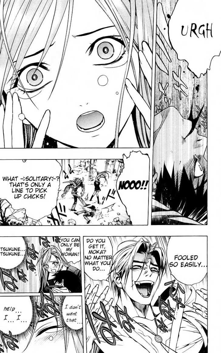 Rosario + Vampire Chapter 40 page 37 - Chapter 40 : Premonition of Happiness
