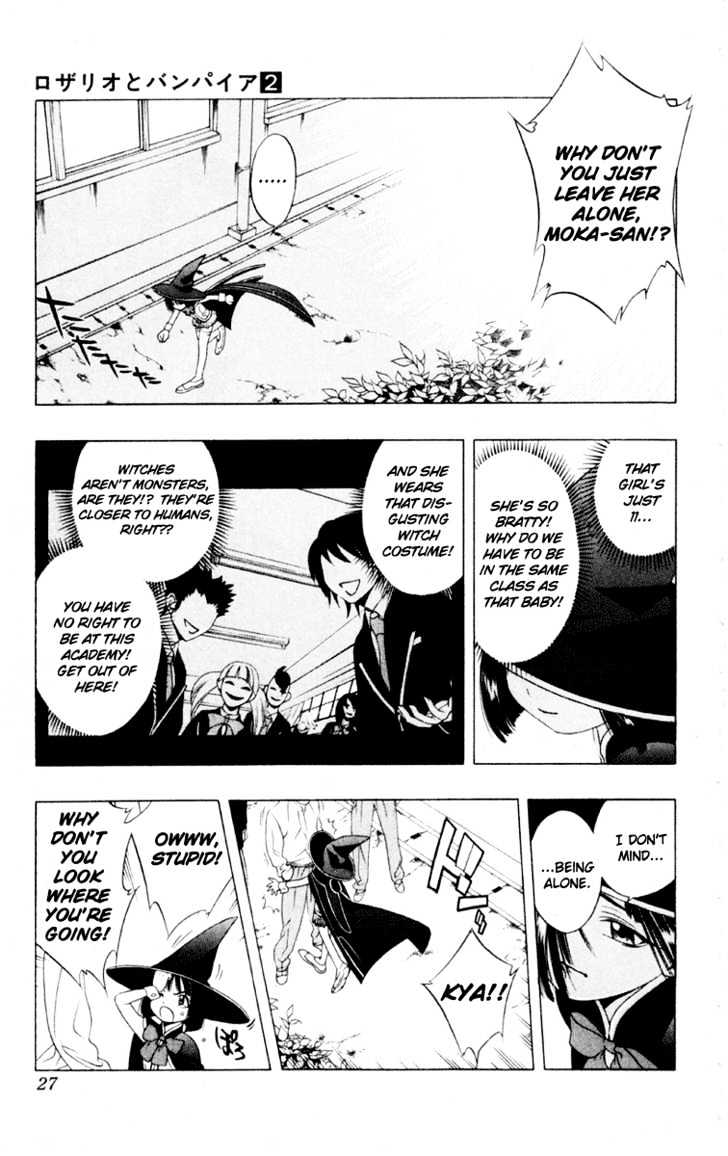 Rosario + Vampire Chapter 5 page 29 - Chapter 5 : Mischievous Love?