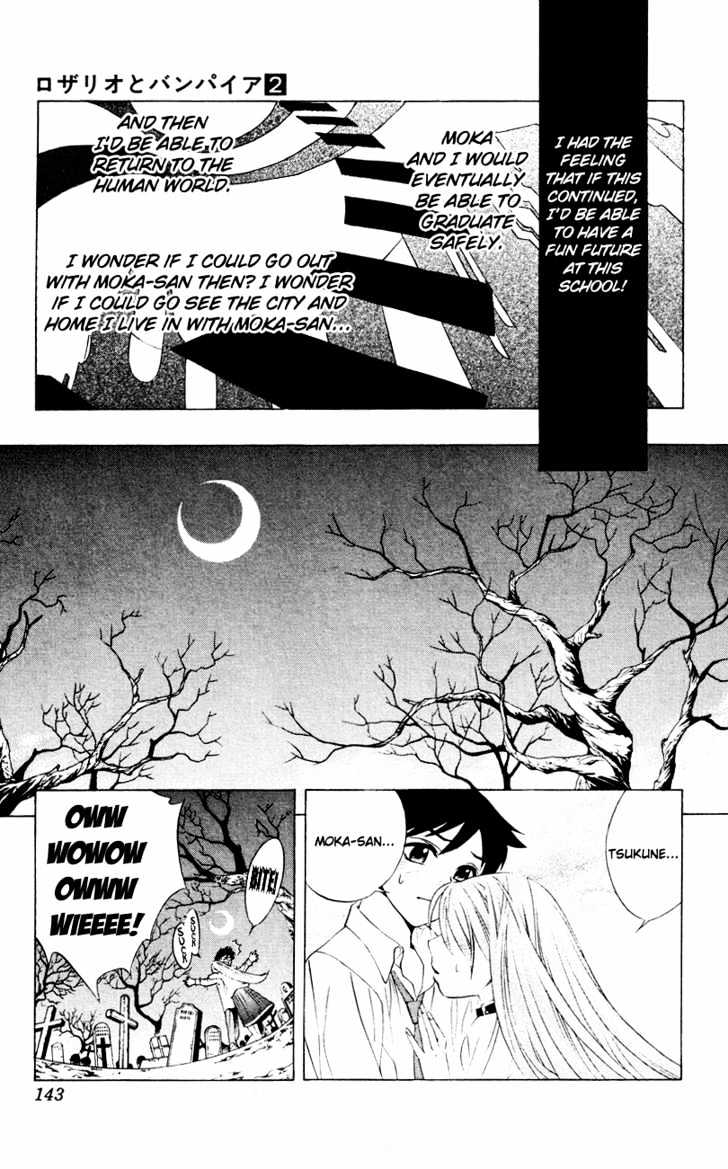 Rosario + Vampire Chapter 8 page 10 - Chapter 8 : Wish Upon The Moon