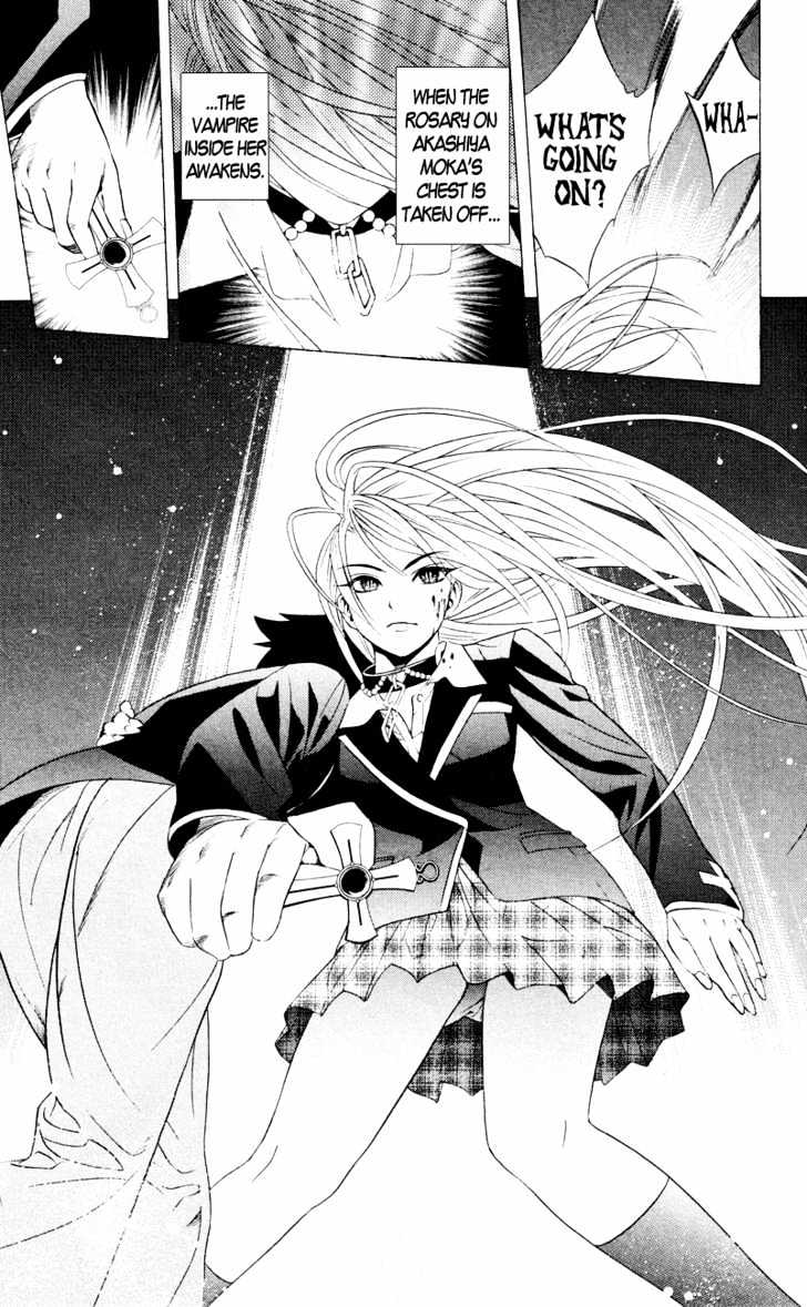 Rosario + Vampire Chapter 8 page 40 - Chapter 8 : Wish Upon The Moon