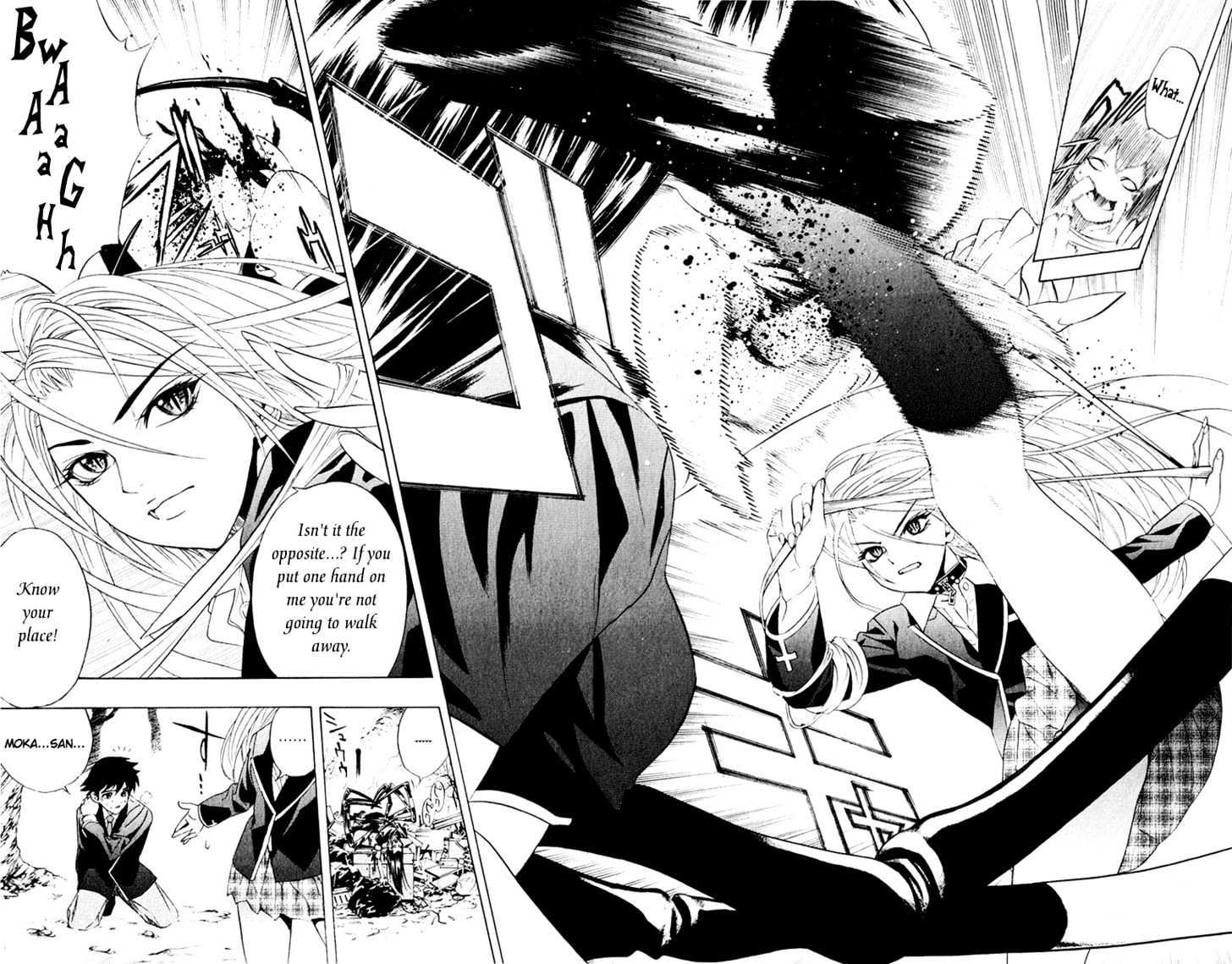 Rosario + Vampire Chapter 8 page 43 - Chapter 8 : Wish Upon The Moon