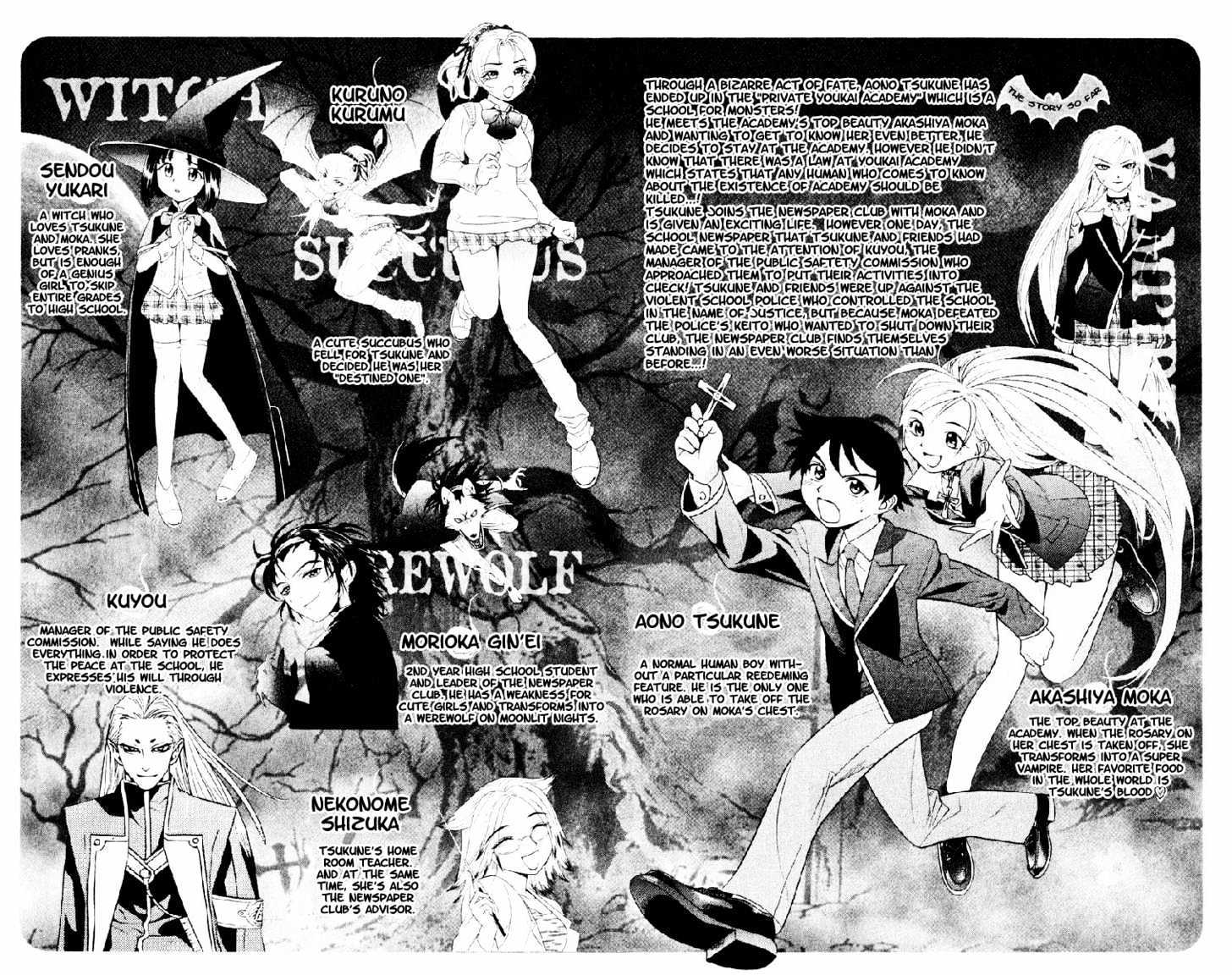 Rosario + Vampire Chapter 9 page 7 - Chapter 9 : Secret