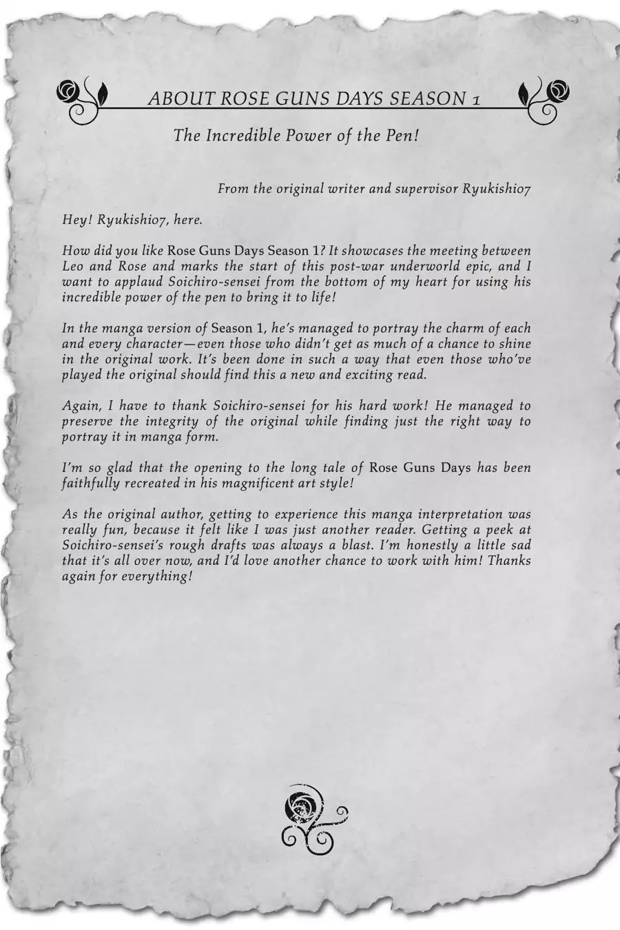 Rose Guns Days - Season 1 Chapter 19 page 73 - Chapter 19: Scene:19