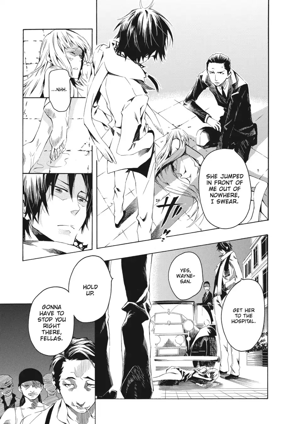 Rose Guns Days: Season 2 Chapter 1 page 14 - Chapter 1: Vol.1 Track 1: Knockin' on Heaven's Door