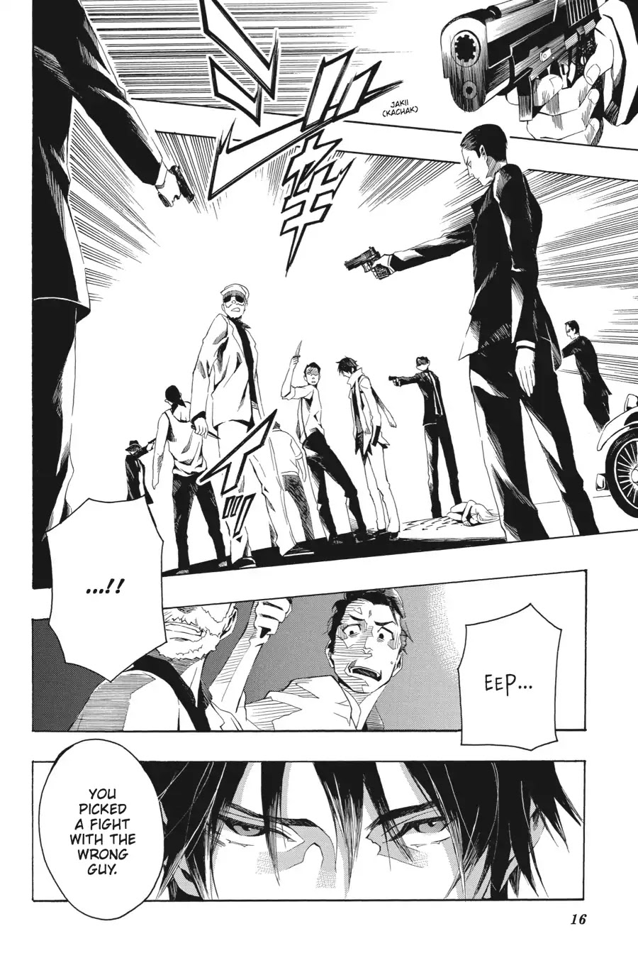 Rose Guns Days: Season 2 Chapter 1 page 17 - Chapter 1: Vol.1 Track 1: Knockin' on Heaven's Door