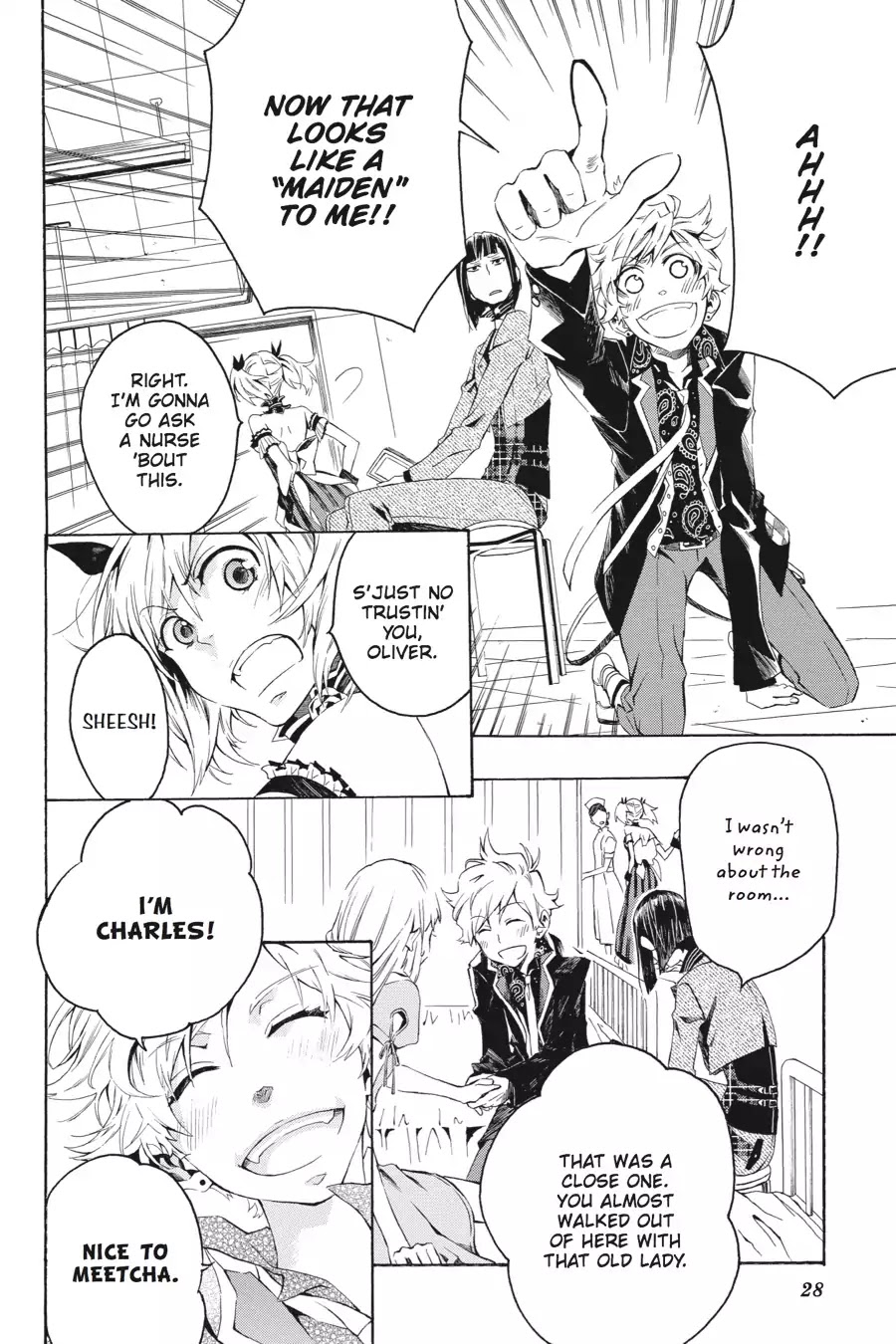 Rose Guns Days: Season 2 Chapter 1 page 29 - Chapter 1: Vol.1 Track 1: Knockin' on Heaven's Door
