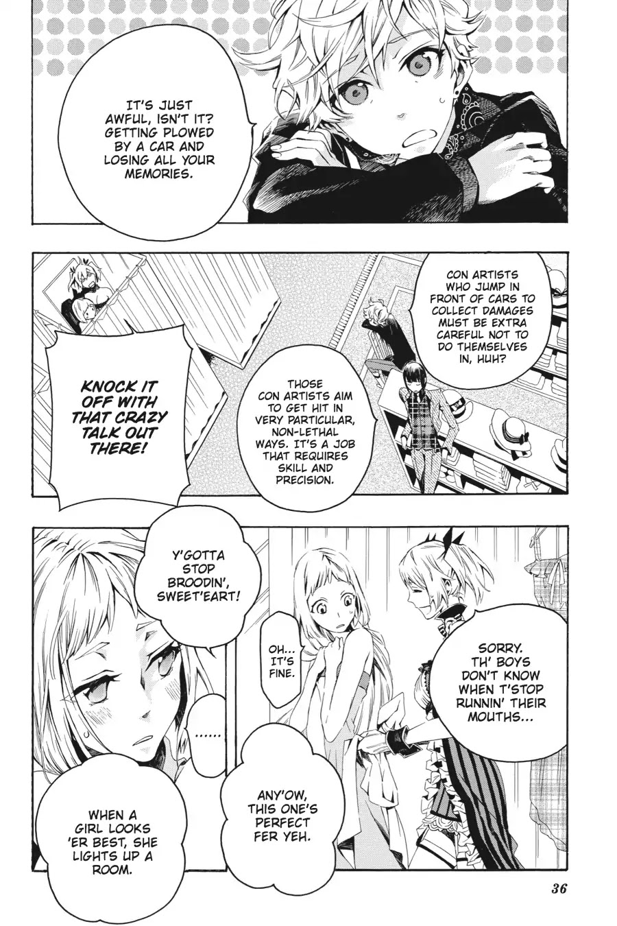 Rose Guns Days: Season 2 Chapter 1 page 37 - Chapter 1: Vol.1 Track 1: Knockin' on Heaven's Door