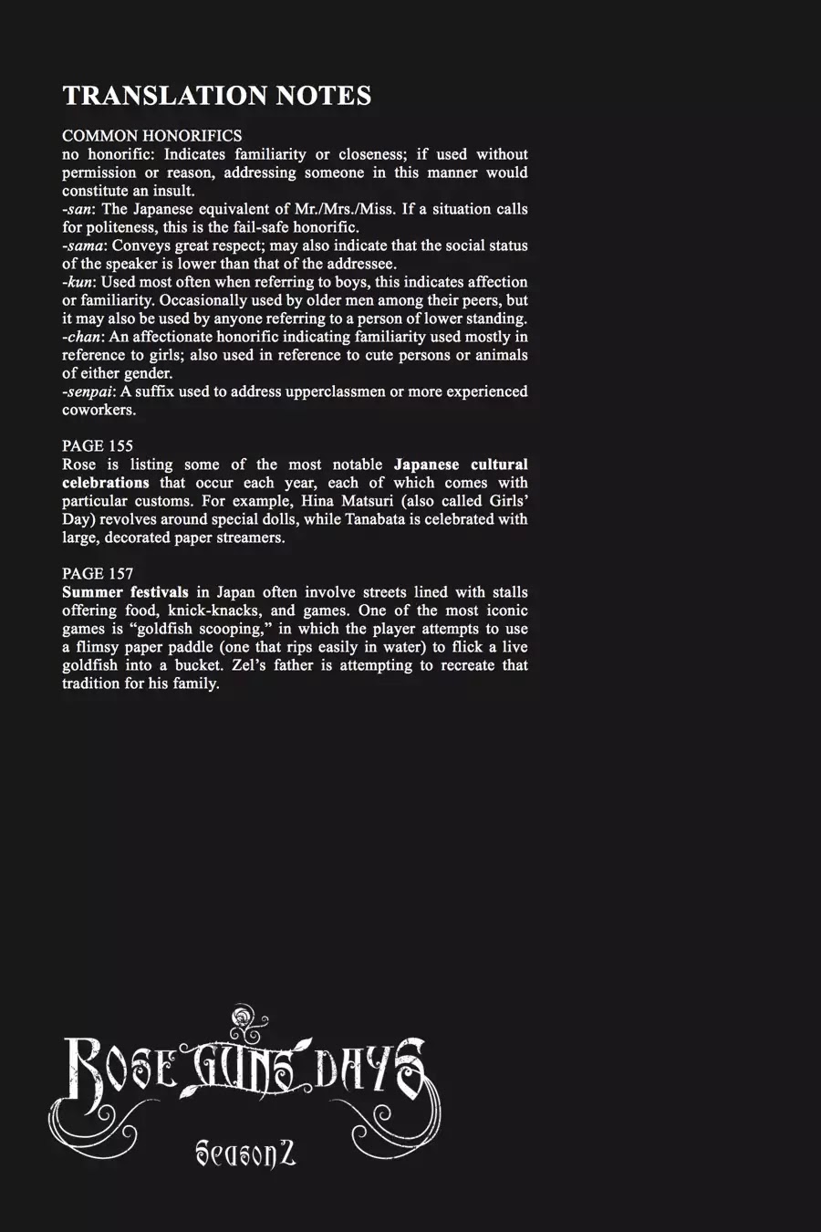 Rose Guns Days: Season 2 Chapter 10 page 34 - Chapter 10: Vol.2 Track 10: If I Could Fly