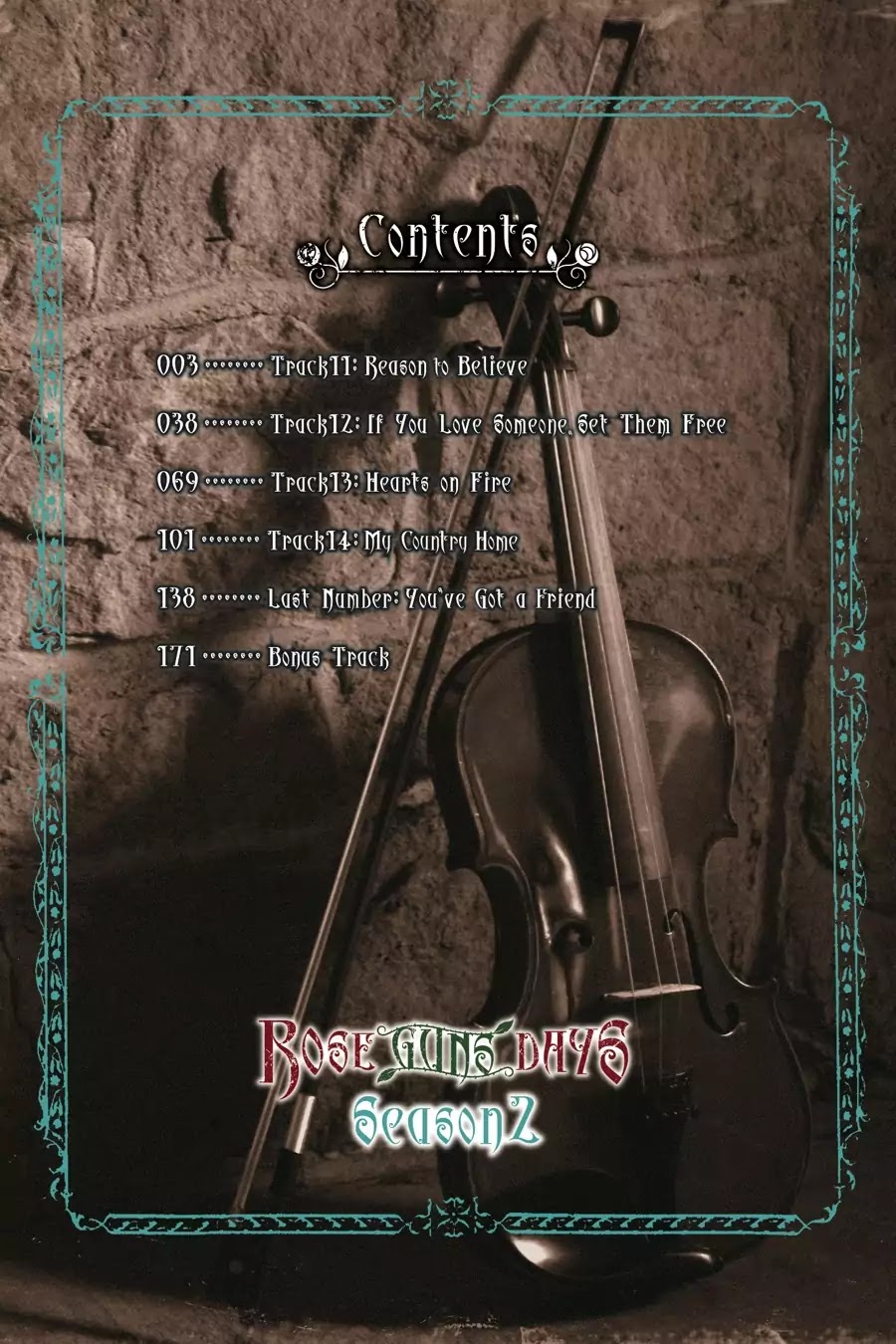 Rose Guns Days: Season 2 Chapter 11 page 3 - Chapter 11: Vol.3 Track 11: Reason to Believe
