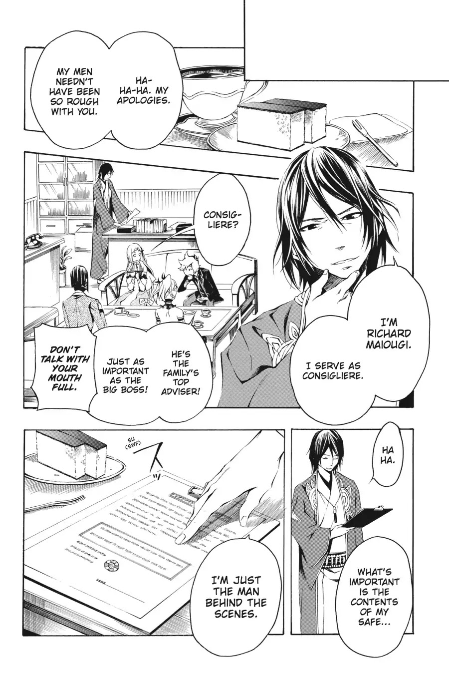 Rose Guns Days: Season 2 Chapter 3 page 8 - Chapter 3: Vol.1 Track 3: We Are Young