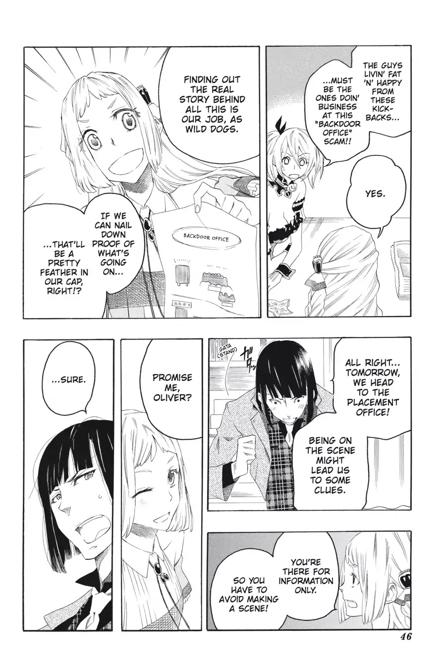 Rose Guns Days: Season 2 Chapter 7 page 10 - Chapter 7: Vol.2 Track 7: Axel F