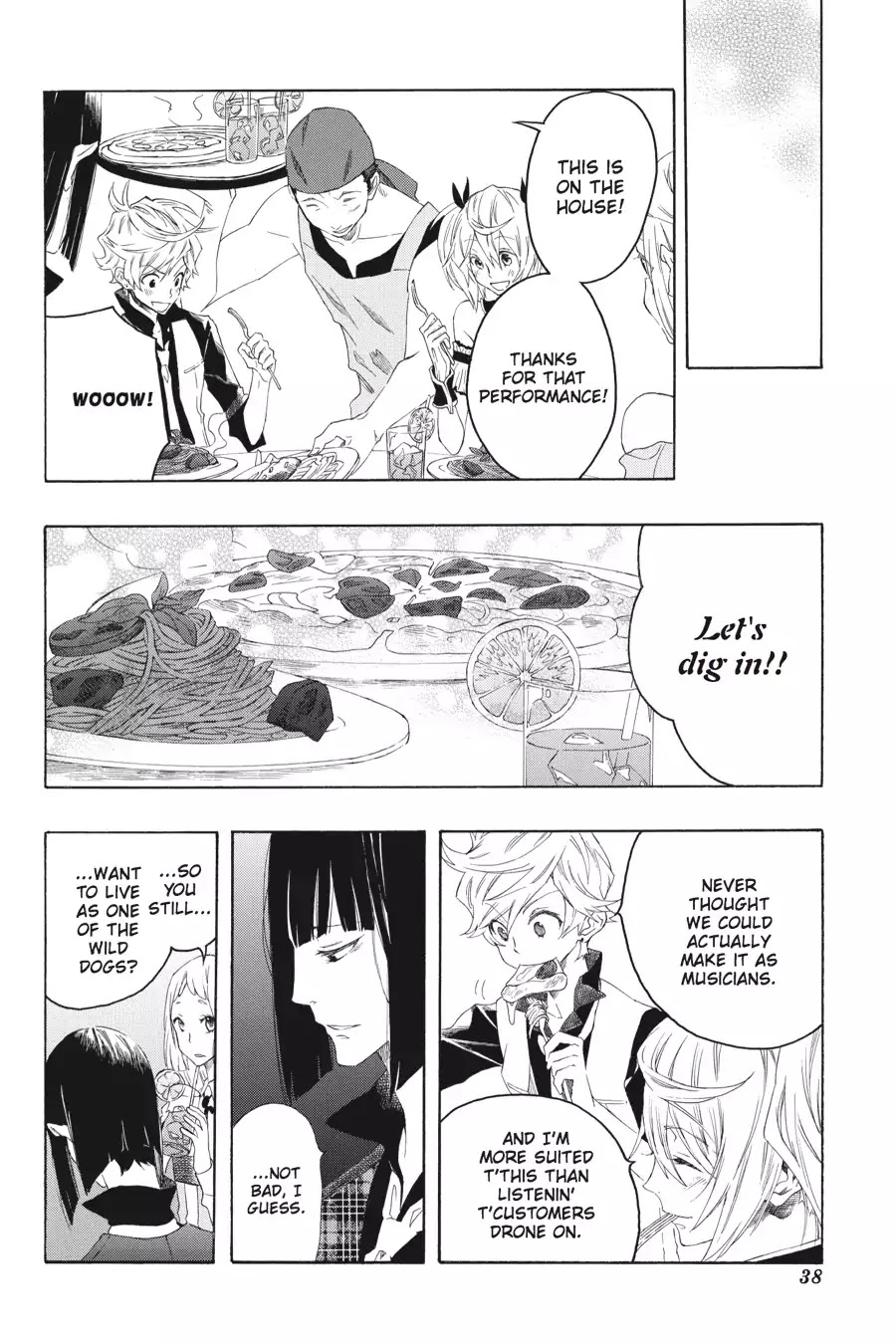 Rose Guns Days: Season 2 Chapter 7 page 2 - Chapter 7: Vol.2 Track 7: Axel F