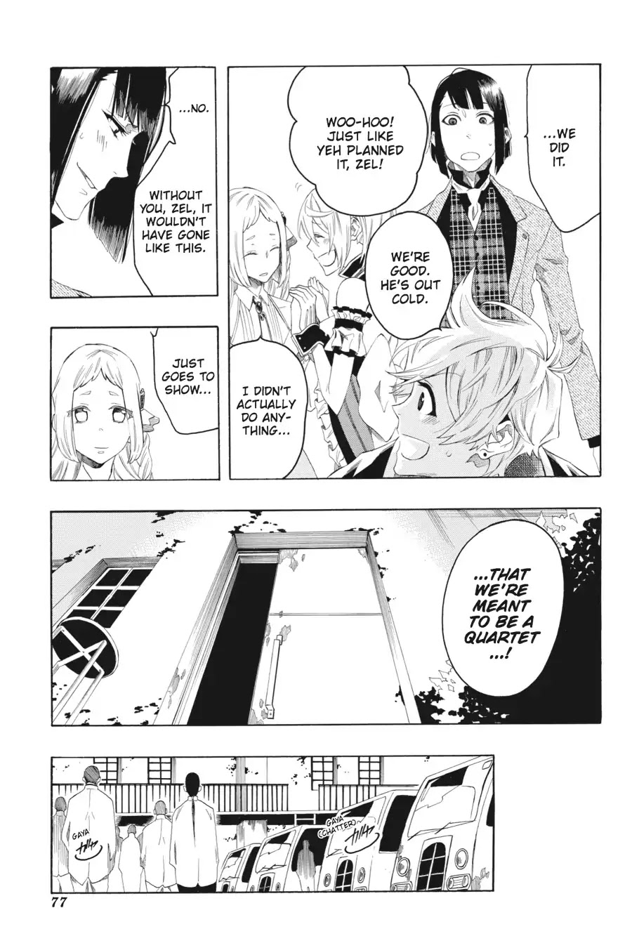 Rose Guns Days: Season 2 Chapter 8 page 11 - Chapter 8: Vol.2 Track 8: New Sensation