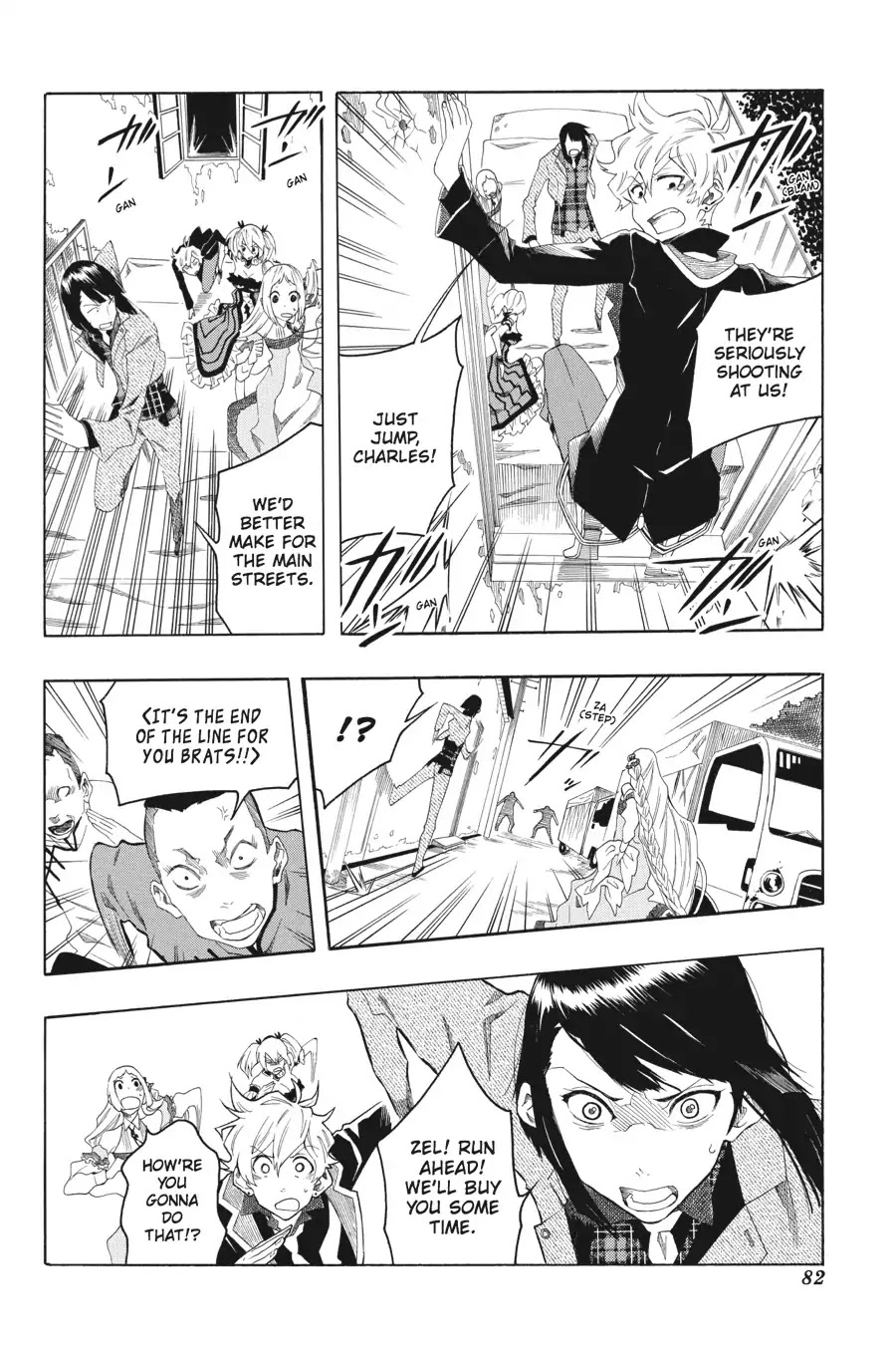 Rose Guns Days: Season 2 Chapter 8 page 16 - Chapter 8: Vol.2 Track 8: New Sensation