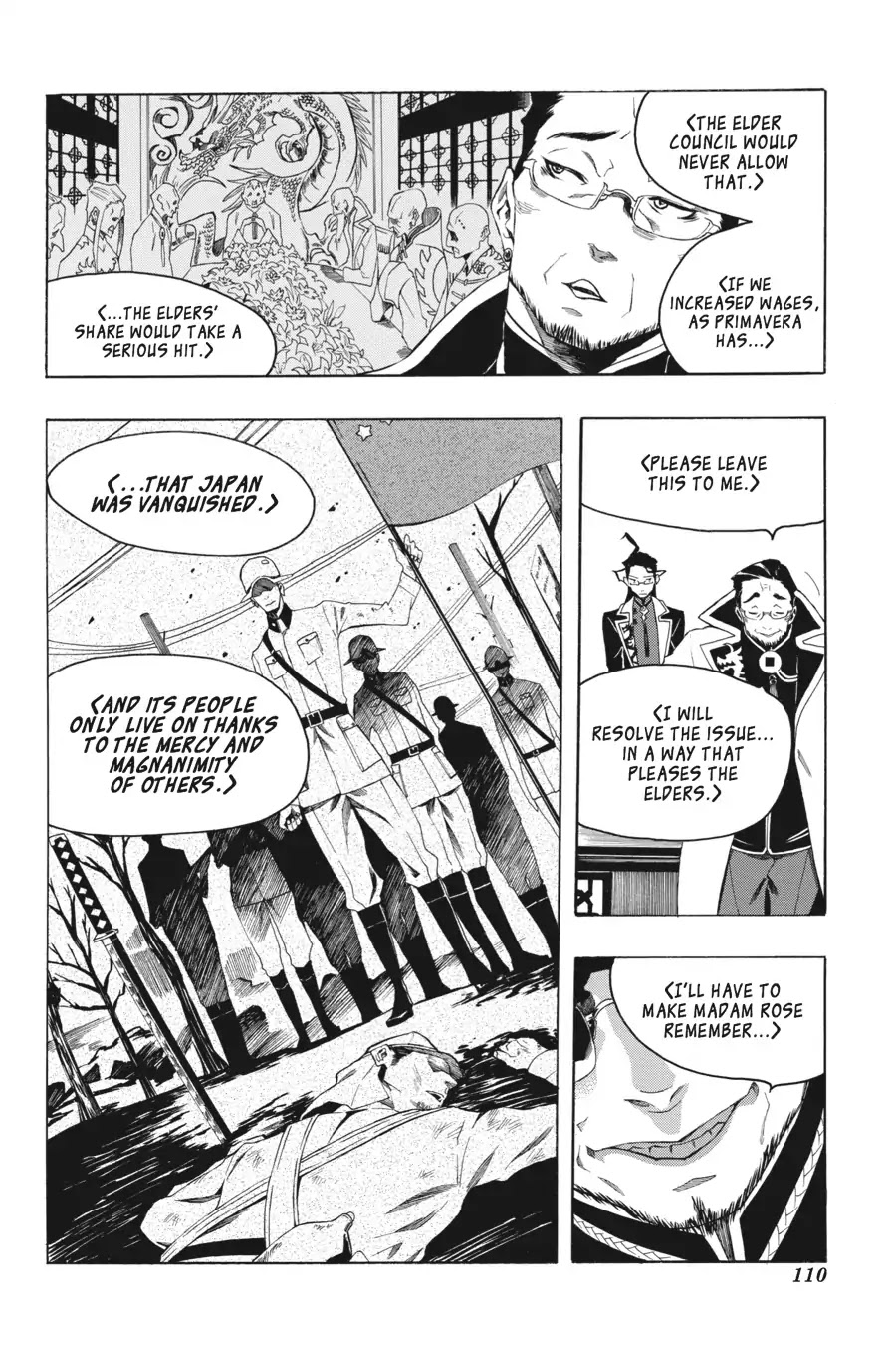 Rose Guns Days: Season 2 Chapter 9 page 6 - Chapter 9: Vol.2 Track 9: Standing in the Dark