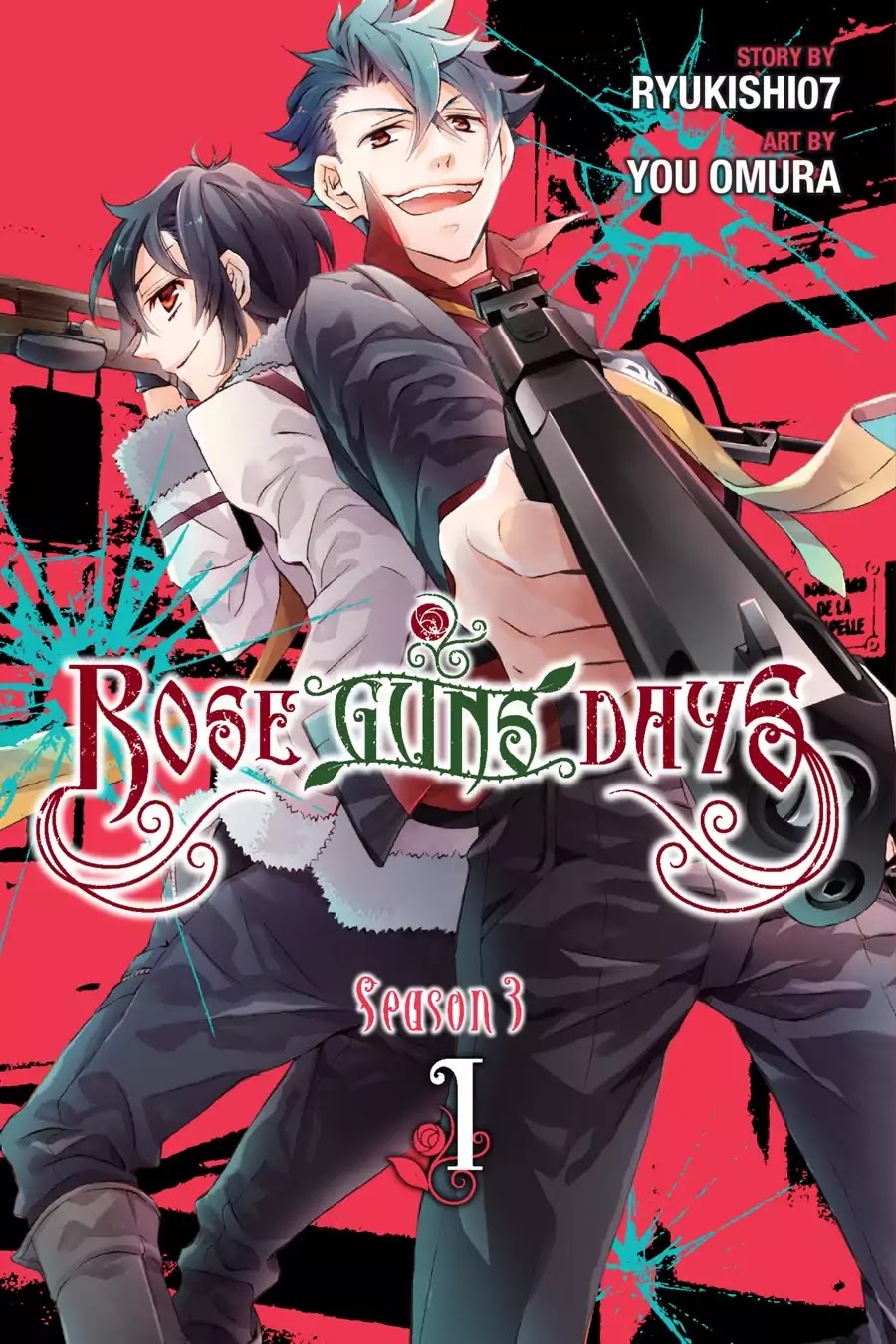 Rose Guns Days: Season 3 Chapter 1 page 1 - Chapter 1: Vol.1 Reason 1: On a Nameless Epitaph