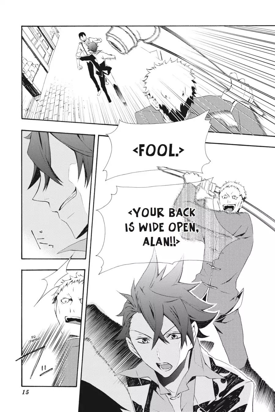 Rose Guns Days: Season 3 Chapter 1 page 13 - Chapter 1: Vol.1 Reason 1: On a Nameless Epitaph