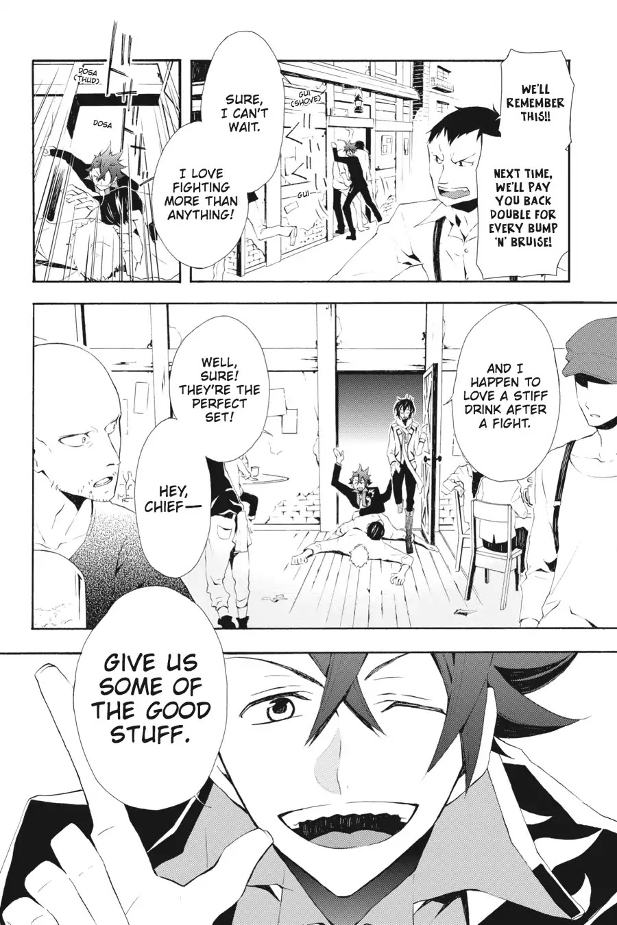 Rose Guns Days: Season 3 Chapter 1 page 15 - Chapter 1: Vol.1 Reason 1: On a Nameless Epitaph