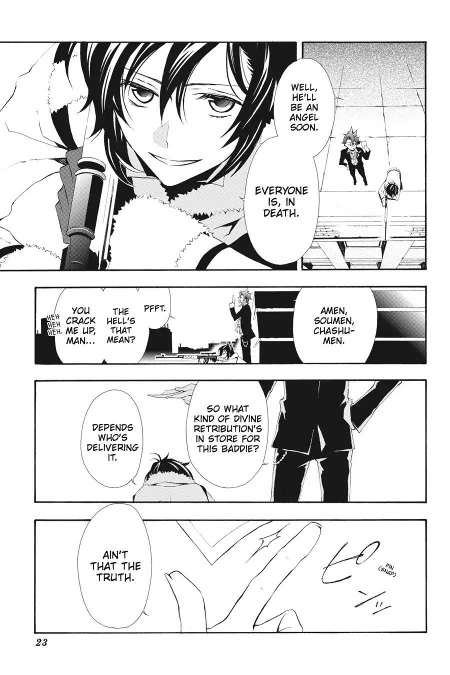 Rose Guns Days: Season 3 Chapter 1 page 20 - Chapter 1: Vol.1 Reason 1: On a Nameless Epitaph