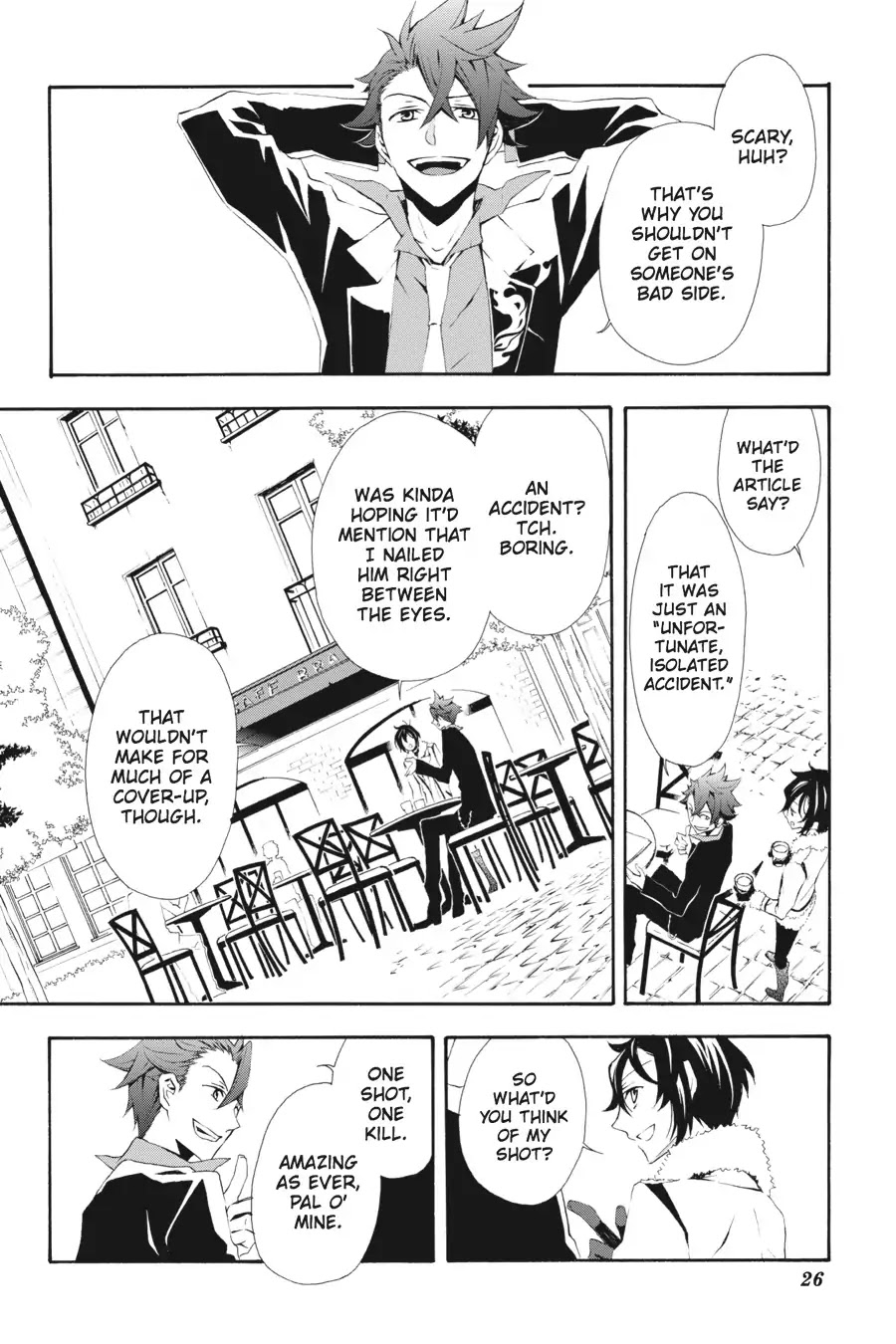Rose Guns Days: Season 3 Chapter 1 page 23 - Chapter 1: Vol.1 Reason 1: On a Nameless Epitaph