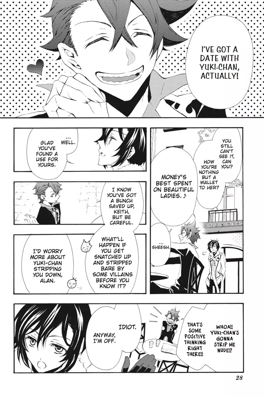 Rose Guns Days: Season 3 Chapter 1 page 25 - Chapter 1: Vol.1 Reason 1: On a Nameless Epitaph