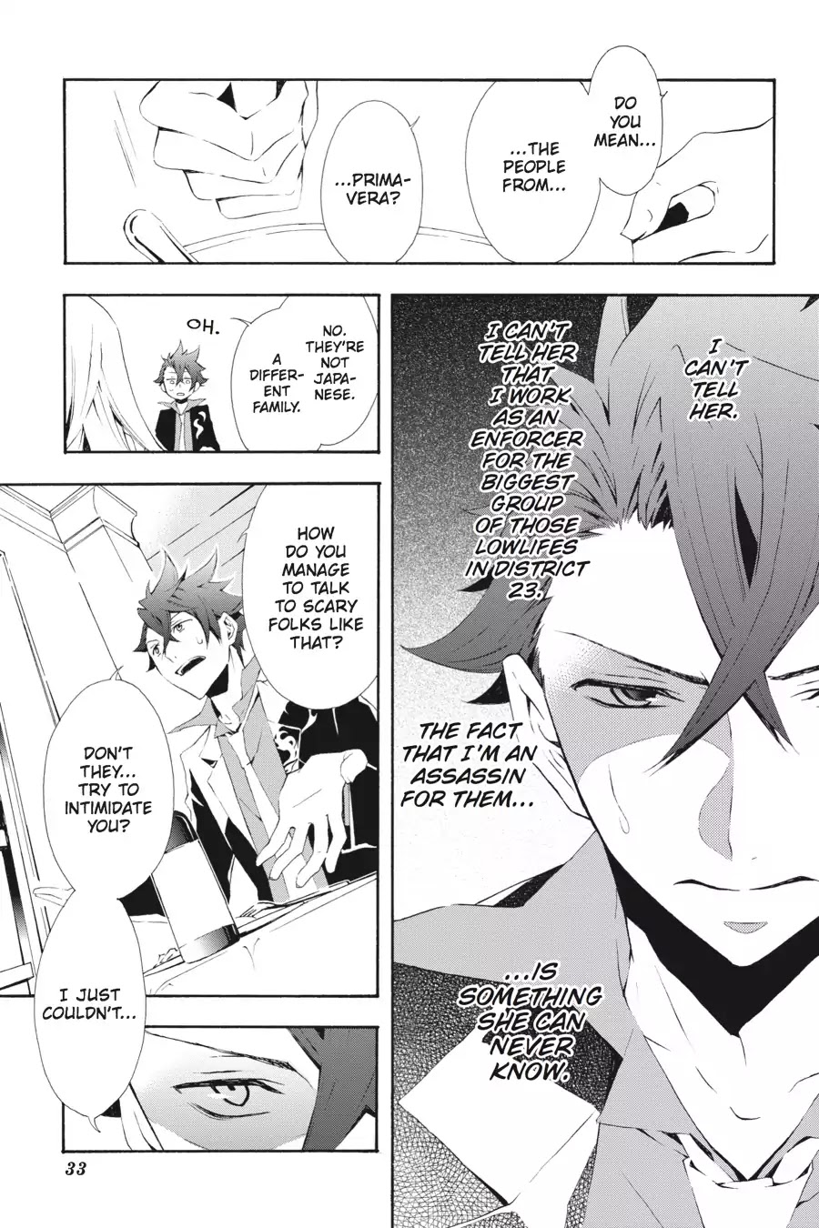 Rose Guns Days: Season 3 Chapter 1 page 30 - Chapter 1: Vol.1 Reason 1: On a Nameless Epitaph
