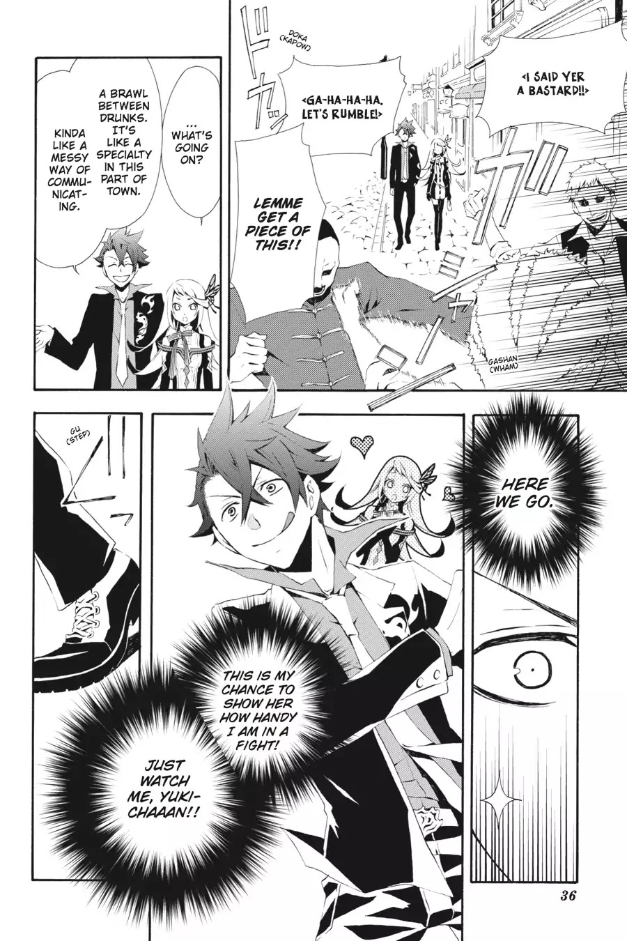 Rose Guns Days: Season 3 Chapter 1 page 33 - Chapter 1: Vol.1 Reason 1: On a Nameless Epitaph