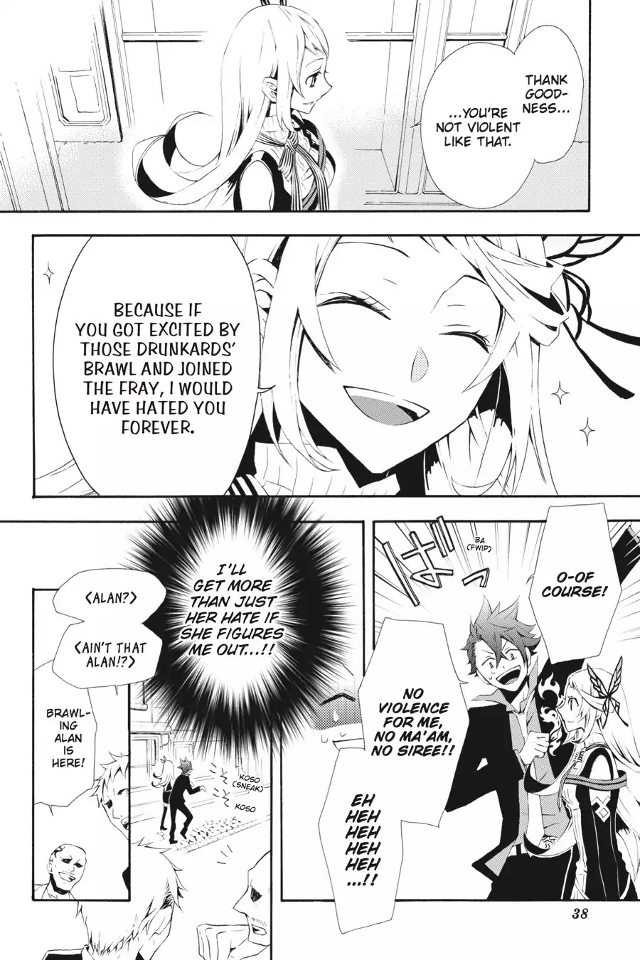 Rose Guns Days: Season 3 Chapter 1 page 35 - Chapter 1: Vol.1 Reason 1: On a Nameless Epitaph