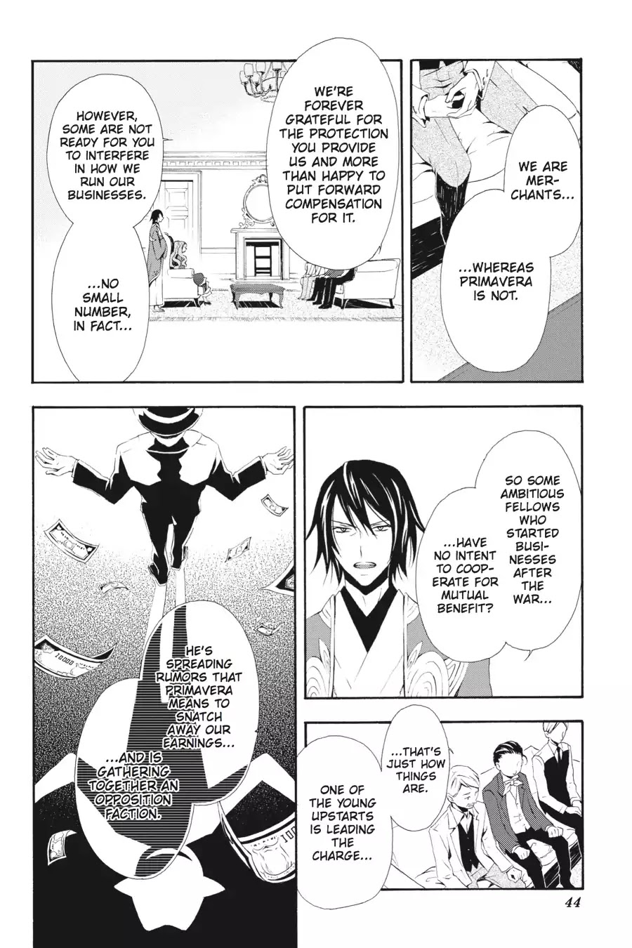 Rose Guns Days: Season 3 Chapter 1 page 41 - Chapter 1: Vol.1 Reason 1: On a Nameless Epitaph
