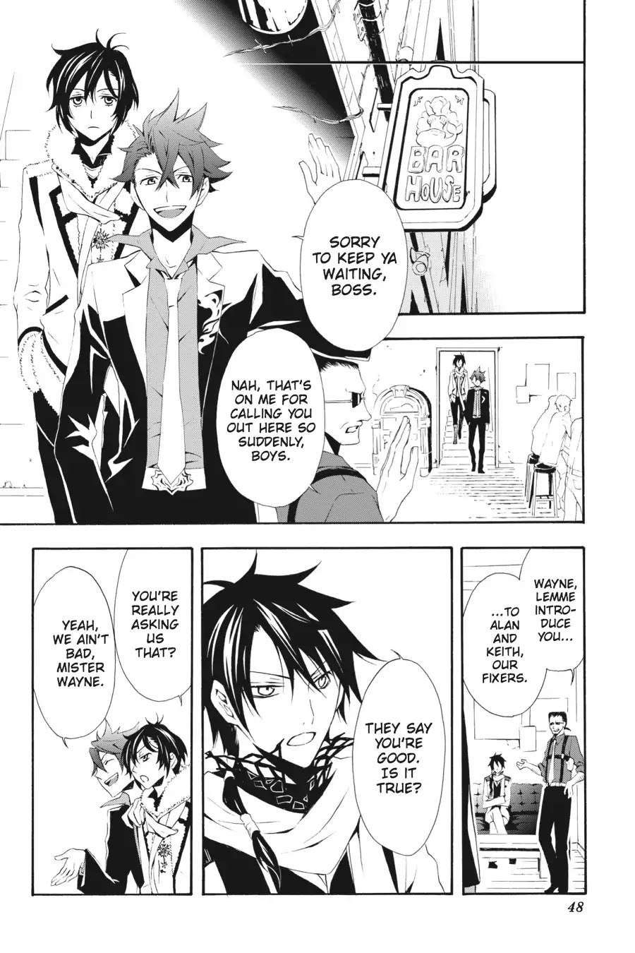 Rose Guns Days: Season 3 Chapter 1 page 45 - Chapter 1: Vol.1 Reason 1: On a Nameless Epitaph