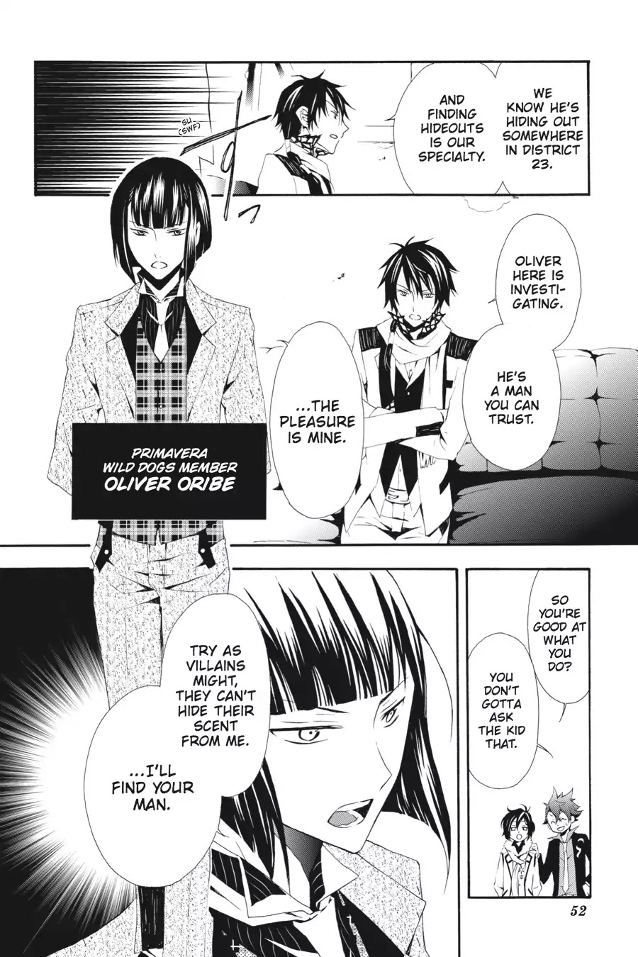 Rose Guns Days: Season 3 Chapter 1 page 49 - Chapter 1: Vol.1 Reason 1: On a Nameless Epitaph