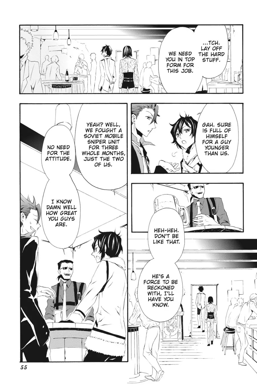 Rose Guns Days: Season 3 Chapter 1 page 52 - Chapter 1: Vol.1 Reason 1: On a Nameless Epitaph