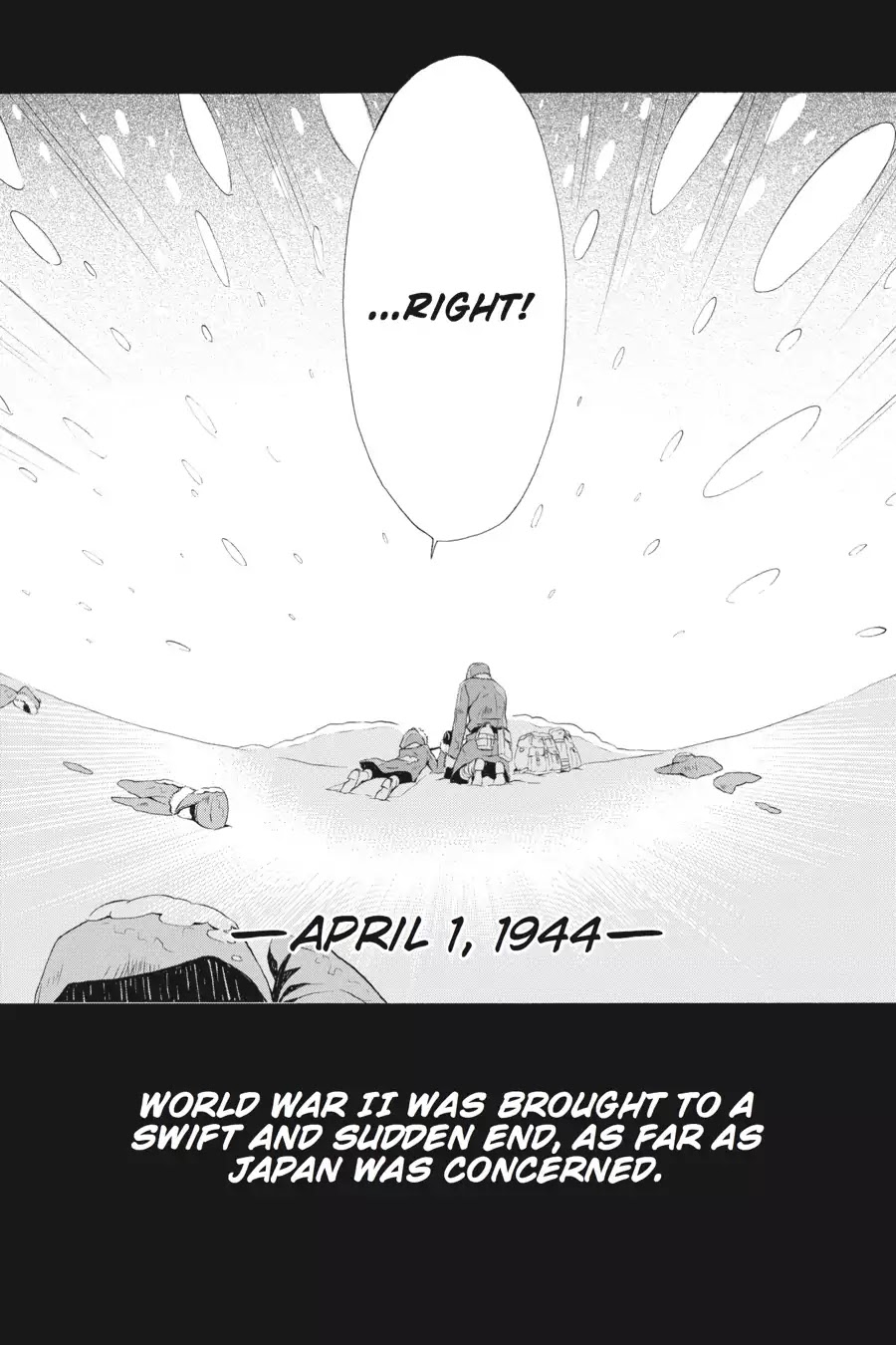 Rose Guns Days: Season 3 Chapter 1 page 7 - Chapter 1: Vol.1 Reason 1: On a Nameless Epitaph