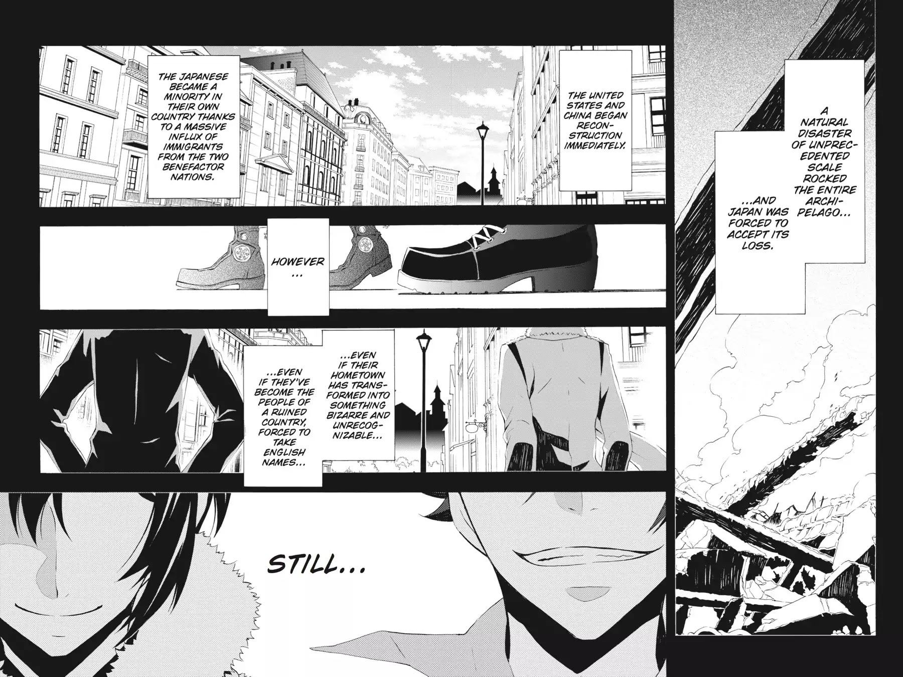 Rose Guns Days: Season 3 Chapter 1 page 8 - Chapter 1: Vol.1 Reason 1: On a Nameless Epitaph