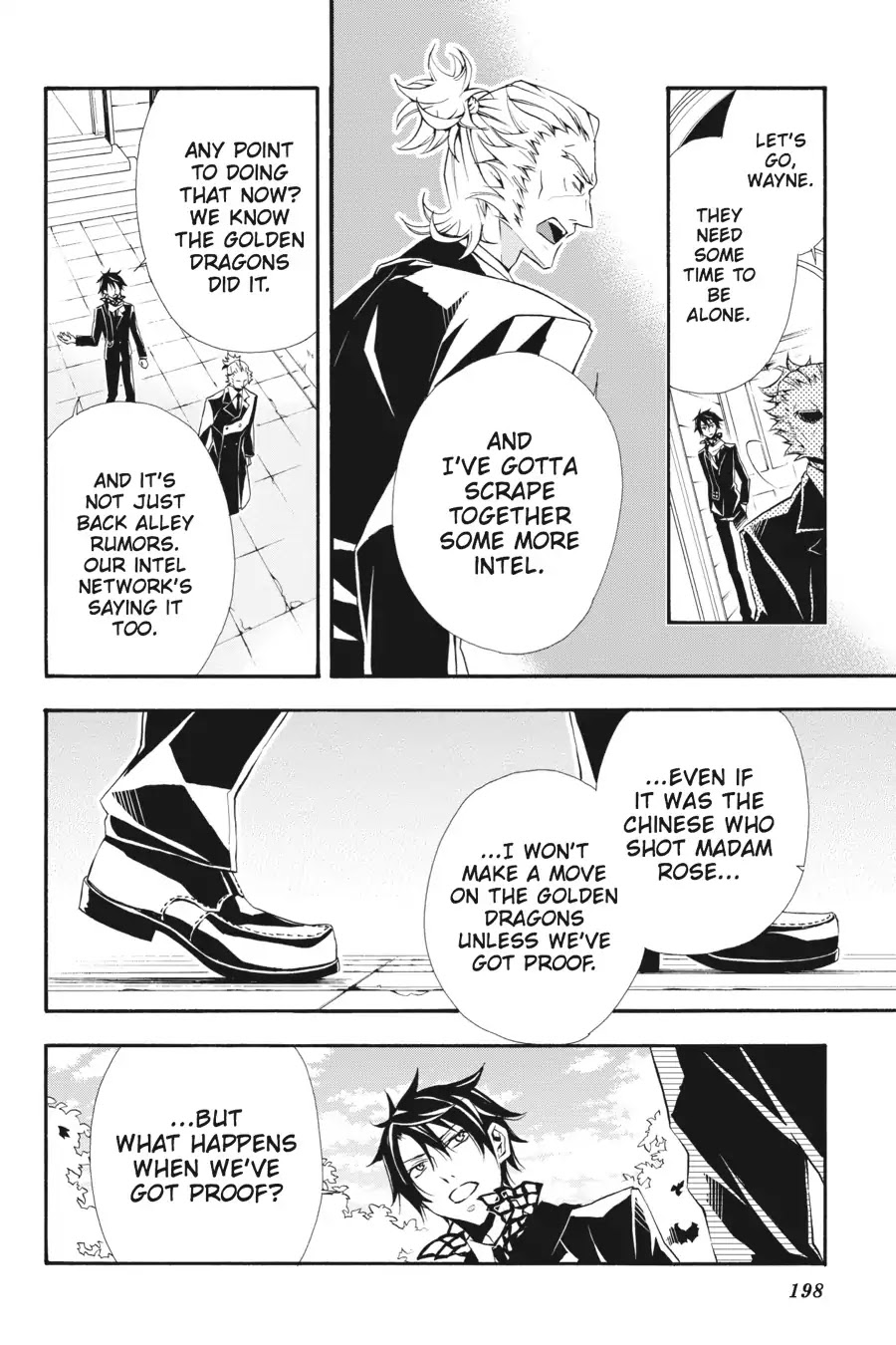 Rose Guns Days: Season 3 Chapter 10 page 12 - Chapter 10: Vol.2 Reason 10: Everlasting Feelings