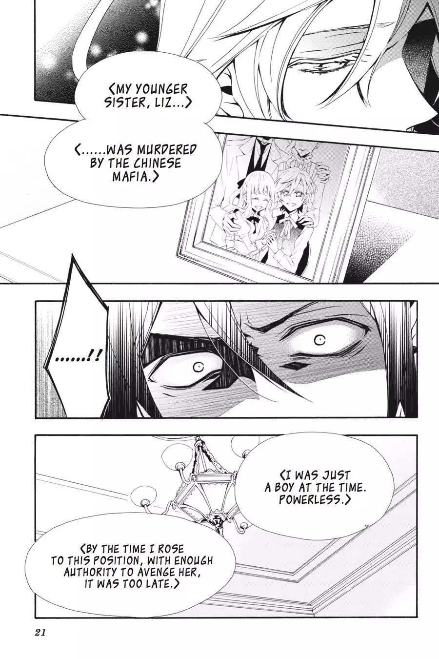 Rose Guns Days: Season 3 Chapter 11 page 22 - Chapter 11: Vol.3 Reason 11: Criminal Shadows