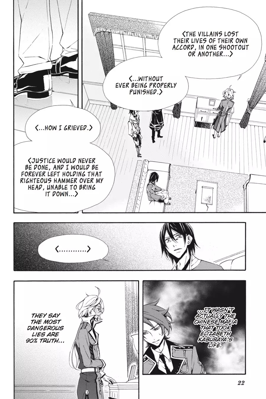 Rose Guns Days: Season 3 Chapter 11 page 23 - Chapter 11: Vol.3 Reason 11: Criminal Shadows