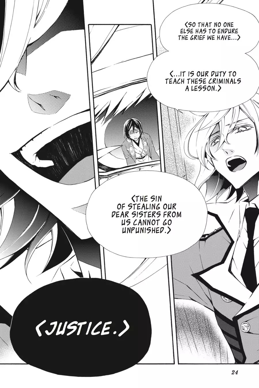 Rose Guns Days: Season 3 Chapter 11 page 25 - Chapter 11: Vol.3 Reason 11: Criminal Shadows