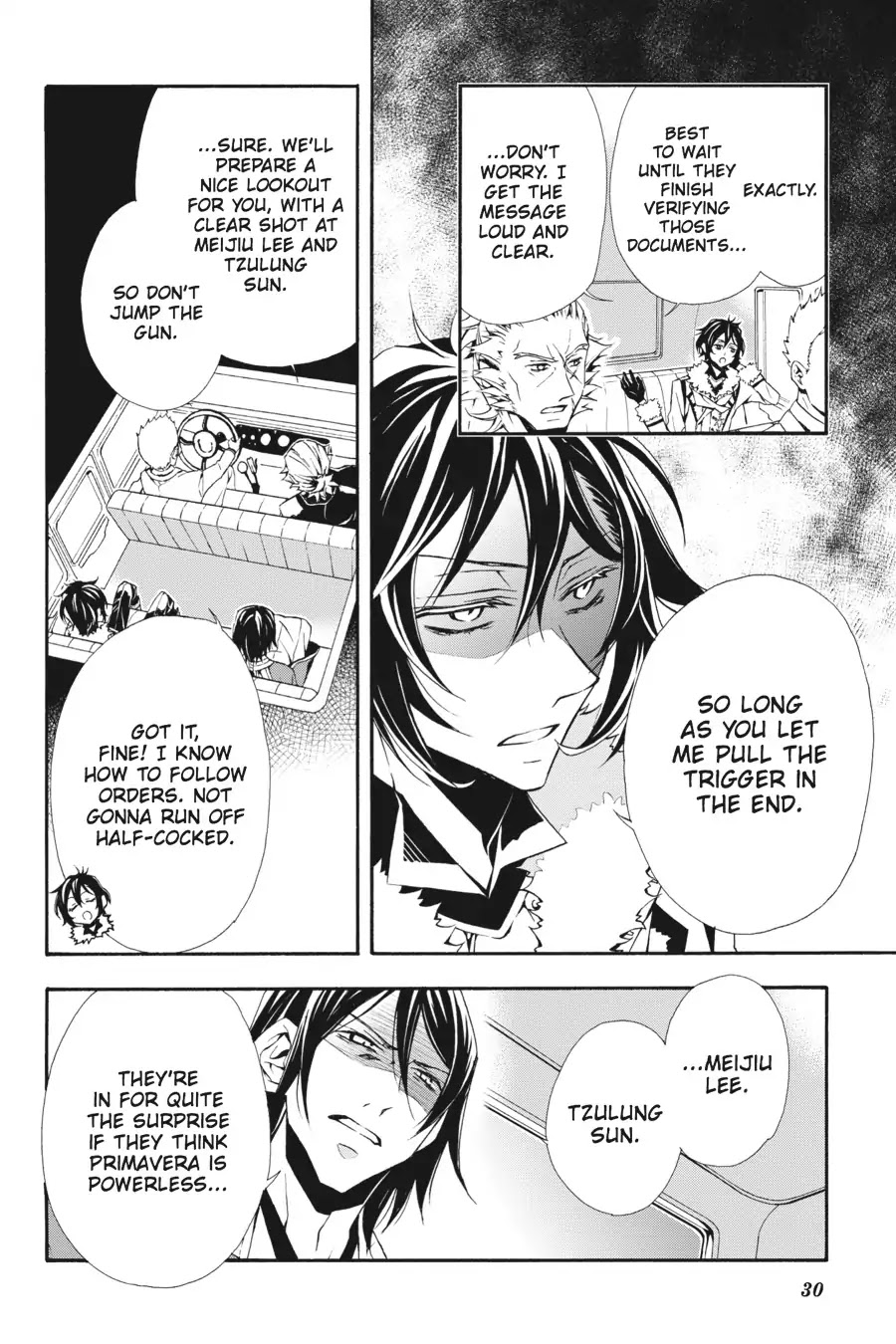 Rose Guns Days: Season 3 Chapter 11 page 31 - Chapter 11: Vol.3 Reason 11: Criminal Shadows