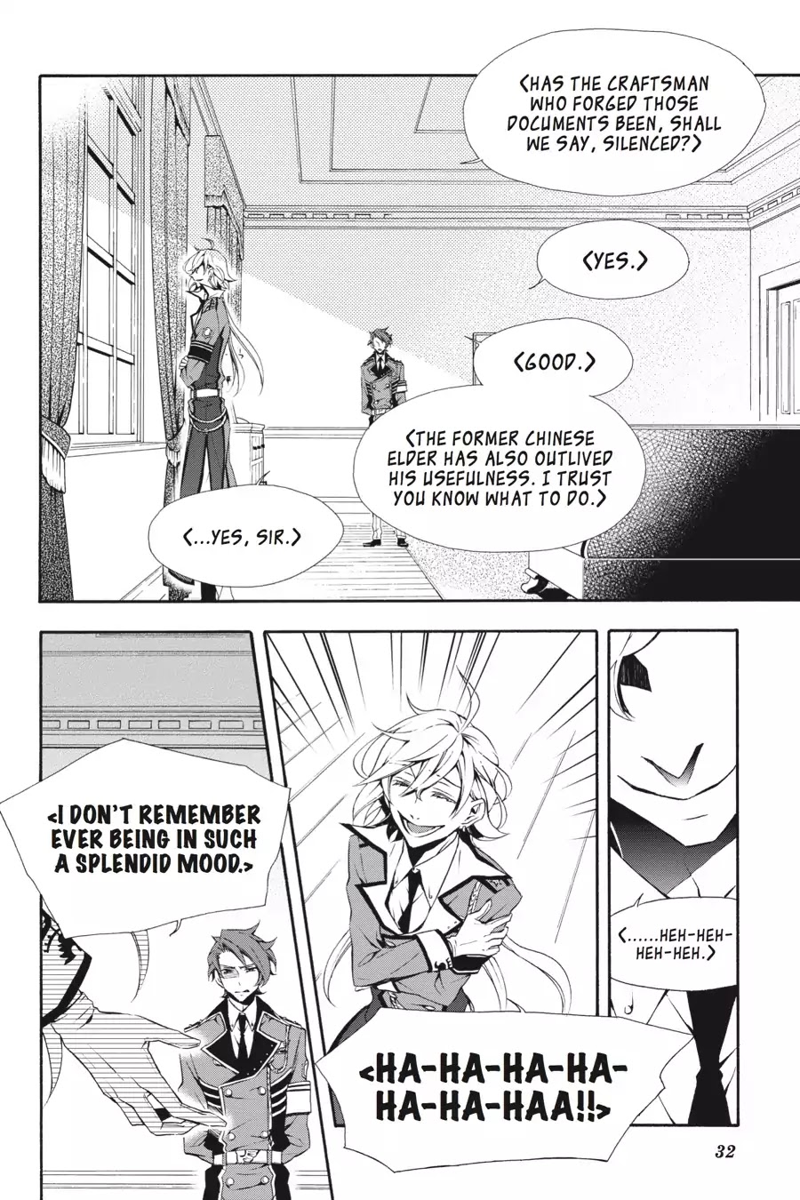 Rose Guns Days: Season 3 Chapter 11 page 33 - Chapter 11: Vol.3 Reason 11: Criminal Shadows