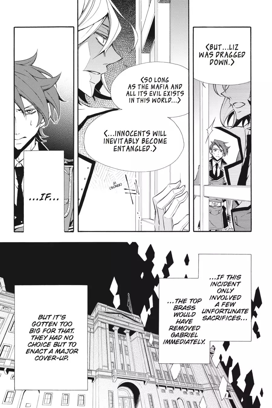 Rose Guns Days: Season 3 Chapter 11 page 35 - Chapter 11: Vol.3 Reason 11: Criminal Shadows
