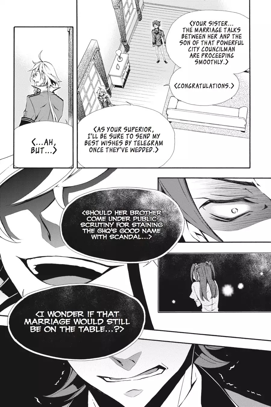 Rose Guns Days: Season 3 Chapter 11 page 37 - Chapter 11: Vol.3 Reason 11: Criminal Shadows