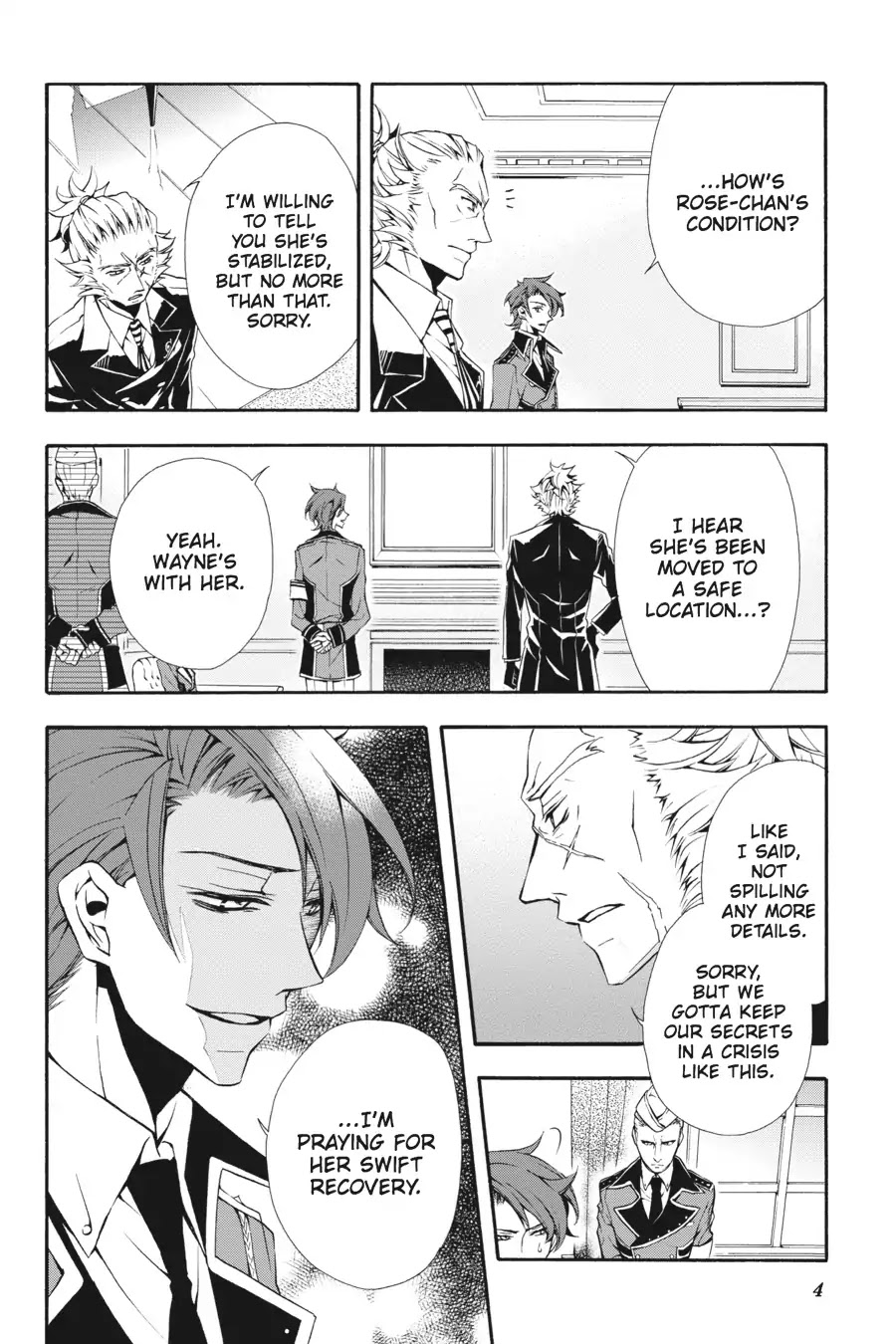 Rose Guns Days: Season 3 Chapter 11 page 5 - Chapter 11: Vol.3 Reason 11: Criminal Shadows