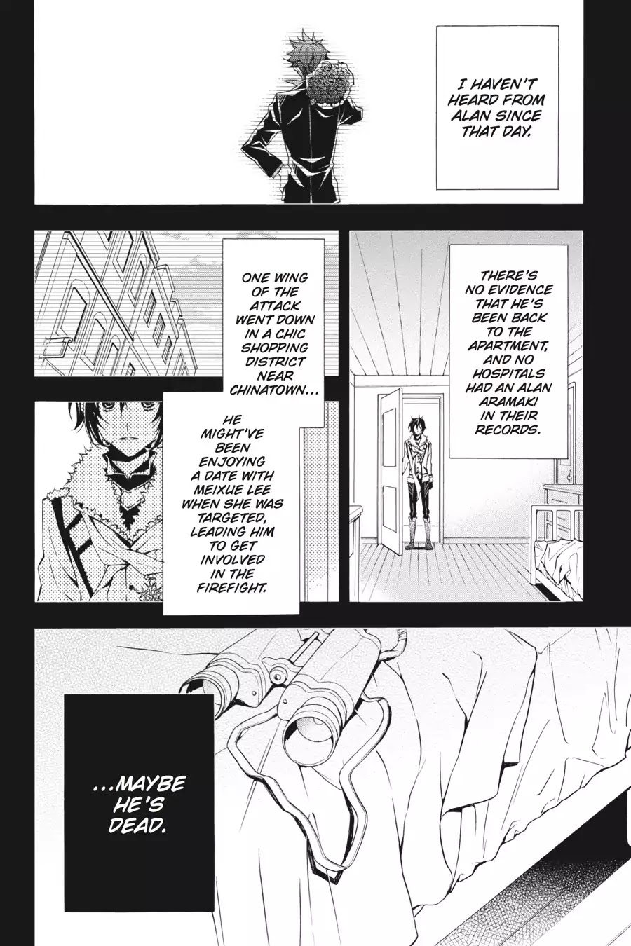 Rose Guns Days: Season 3 Chapter 12 page 2 - Chapter 12: Vol.3 Reason 12: Beautiful Life...?