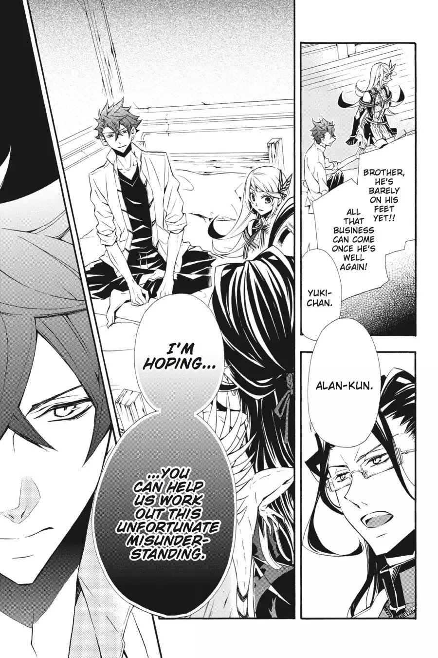 Rose Guns Days: Season 3 Chapter 12 page 27 - Chapter 12: Vol.3 Reason 12: Beautiful Life...?