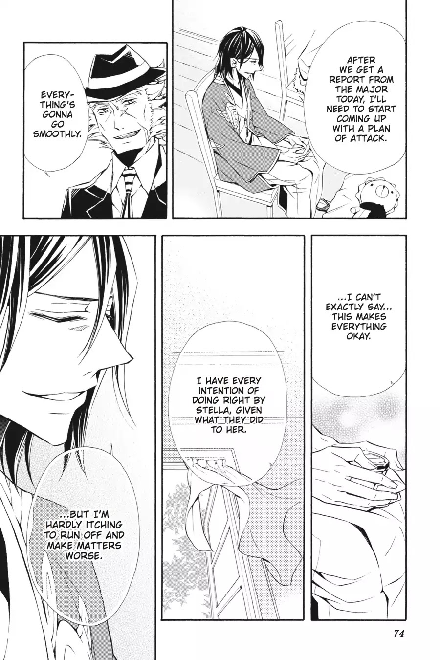 Rose Guns Days: Season 3 Chapter 12 page 34 - Chapter 12: Vol.3 Reason 12: Beautiful Life...?