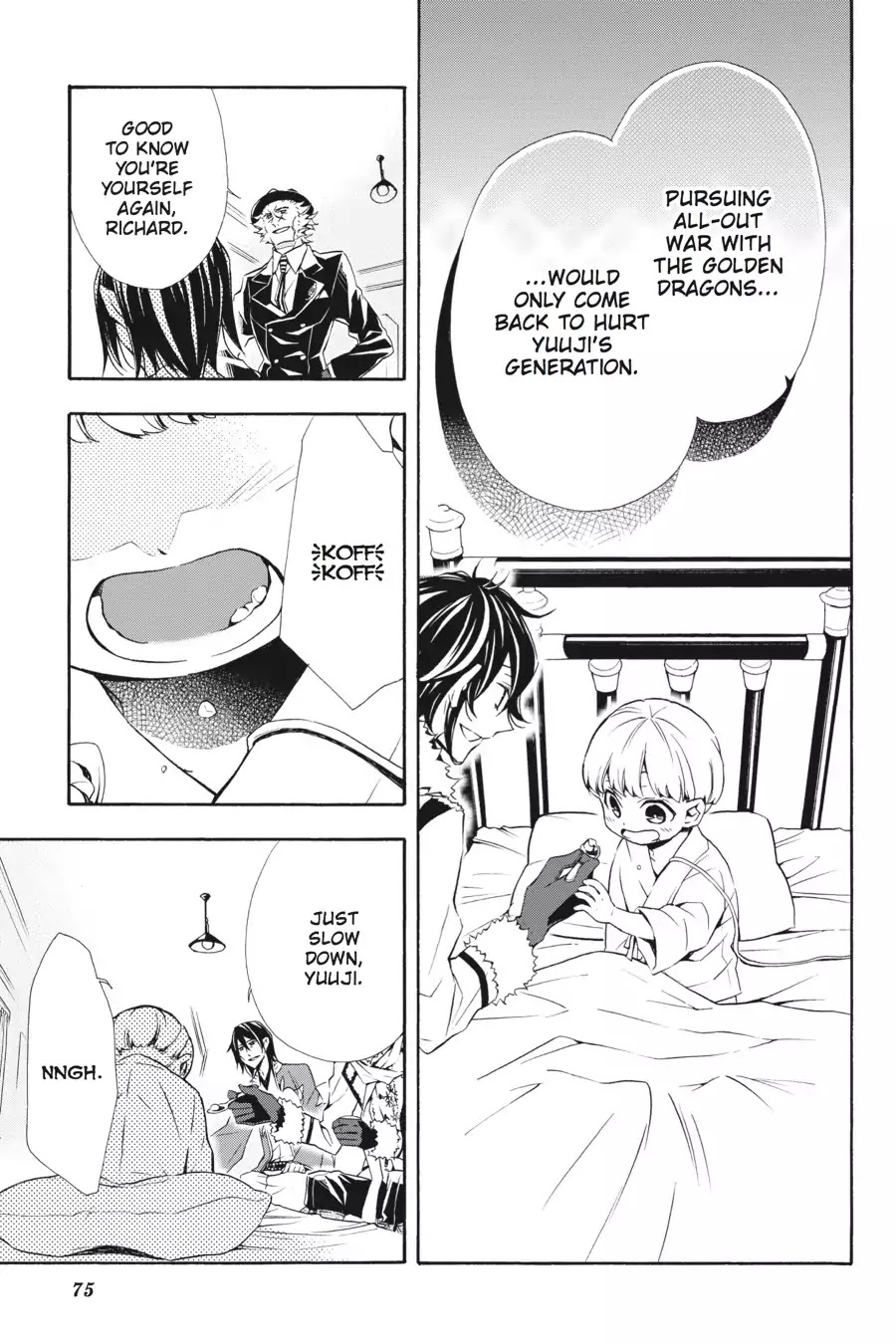 Rose Guns Days: Season 3 Chapter 12 page 35 - Chapter 12: Vol.3 Reason 12: Beautiful Life...?